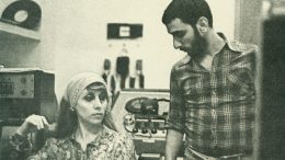 Fairuz with Ziad Rahbani. Photo courtesy of We Want Sounds.
