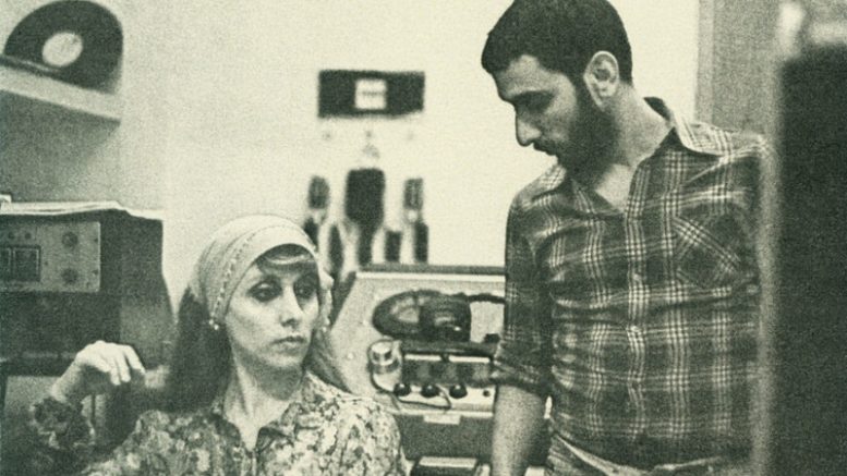 Fairuz with Ziad Rahbani. Photo courtesy of We Want Sounds.