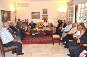 Melbourne Mayors visit to General Aoun (2)