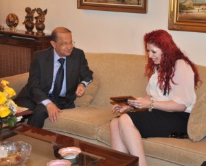 Melbourne Mayors visit to General Aoun (6)