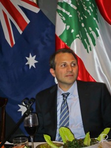 Minister Bassil AUS 2012 (8)