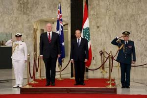 Australian Governor General meets Lebanon's President