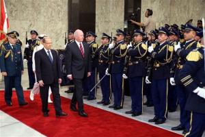 Australian Governor General meets Lebanon's President