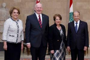 Australian Governor General meets Lebanon's President