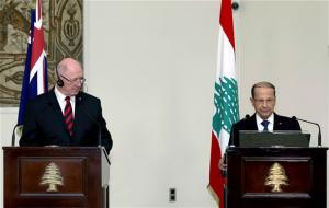 Australian Governor General meets Lebanon's President